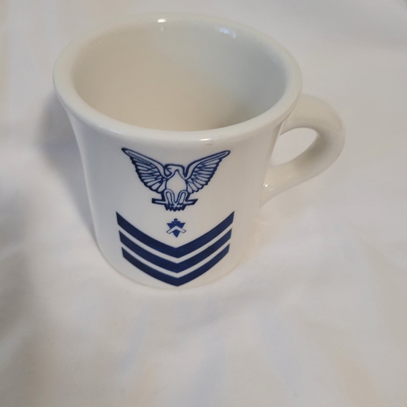 U.S. Navy Builder with “Cullen D.L.” Victor Style Diner Mug - Picture 4 of 4